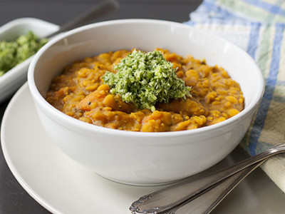 Dal with Delicate Green Chutney | Joy of Yum