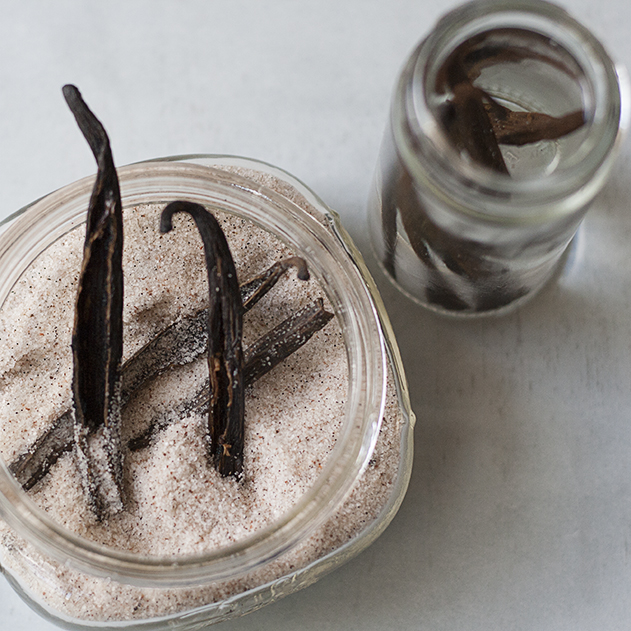 Vanilla Salt and Vanilla Extract | Joy of Yum