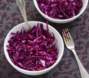 Red Cabbage Salad with Goji Berries | Joy of Yum
