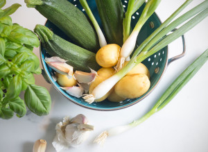 Ingredients for Courgette and New Potato Soup | Joy of Yum